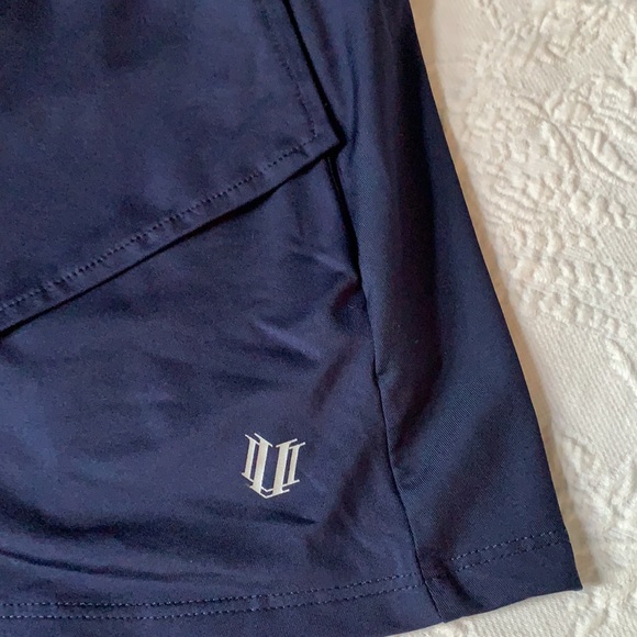 Blue tennis skirt 14 inch long - Picture 2 of 6